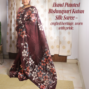 Bishnupuri Katan Silk Saree